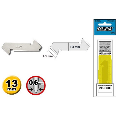 

Jual OLFA Refill Pisau Cutter PB8 3pcspack Spare Blade for PCL