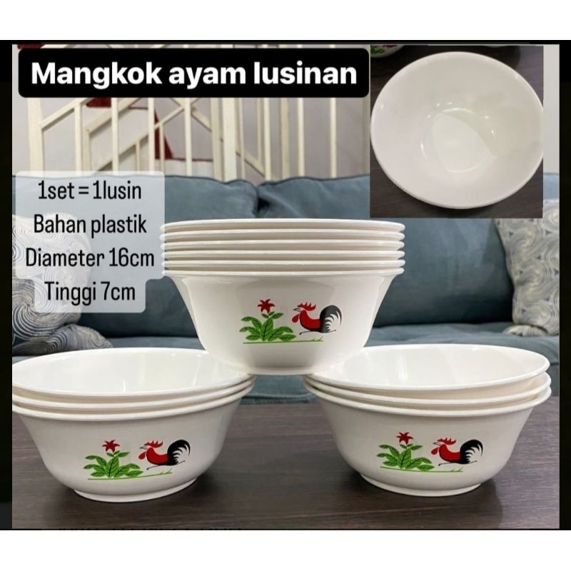 mangkok plastik,mangkok ayam plastik