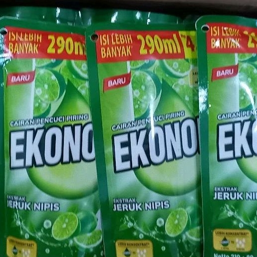 Cairan pencuci piring EKONOMI power likuid 290 Ml