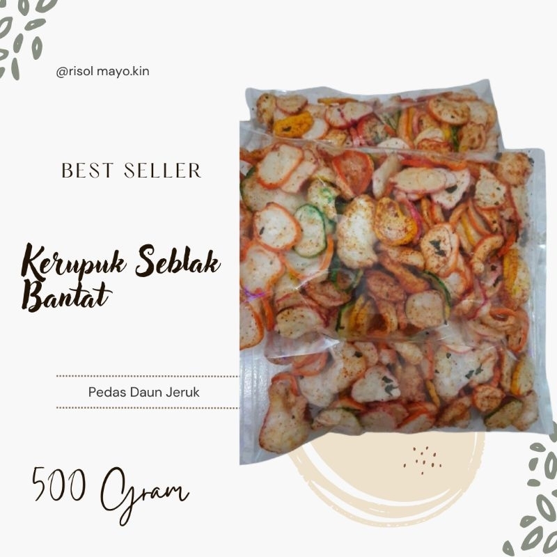 

Kerupuk Bantat Hot Jeletot 500 gr