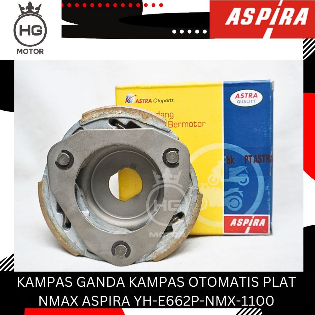 KAMPAS GANDA KAMPAS OTOMATIS + PLAT NMAX ASPIRA YH-E662P-NMX-1100
