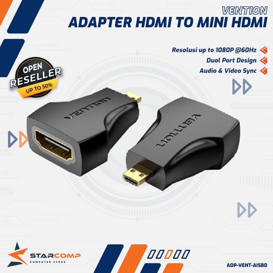 Vention Adapter Standard HDMI to Mini HDMI Type C & Micro HDMI Type D
