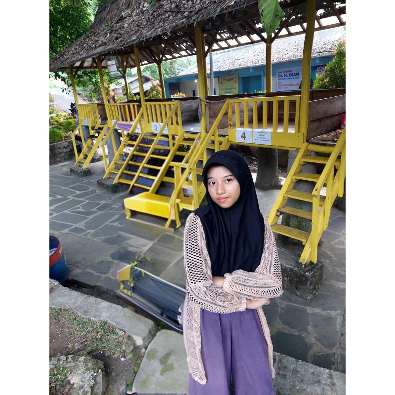 Cardigan Brukat Panjang Baju Muslim Anak Anak Usia 5 Tahun - 12 Tahun / Cardigan Brukat Anak anak Ke