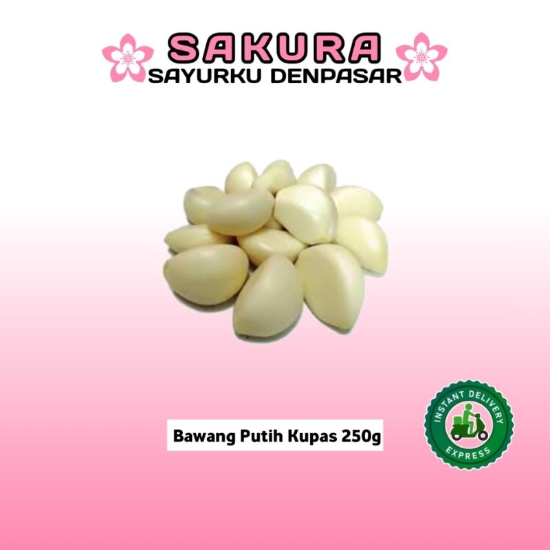 

Bawang Putih Kupas 250g- SAKURA