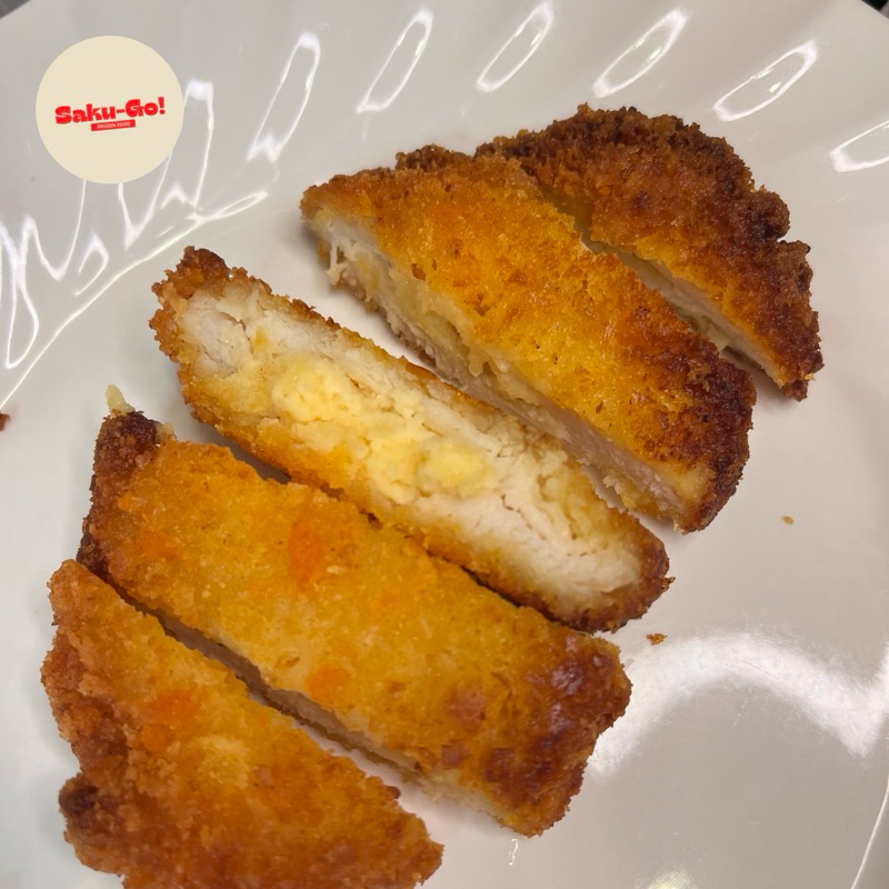 

Chicken Katsu Cheddar Cheese Katsu Ayam Keju Isi 4pcs