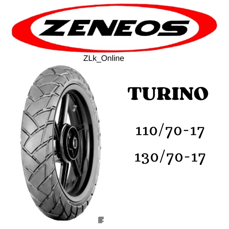 BEST Paket Ban Motor Zeneos TURINO 110/70-17 dan 130/70-17