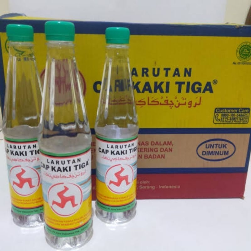 

LARUTAN CAP KAKI TIGA BOTOL 500 ML ISI 24 BOTOL PER DUS