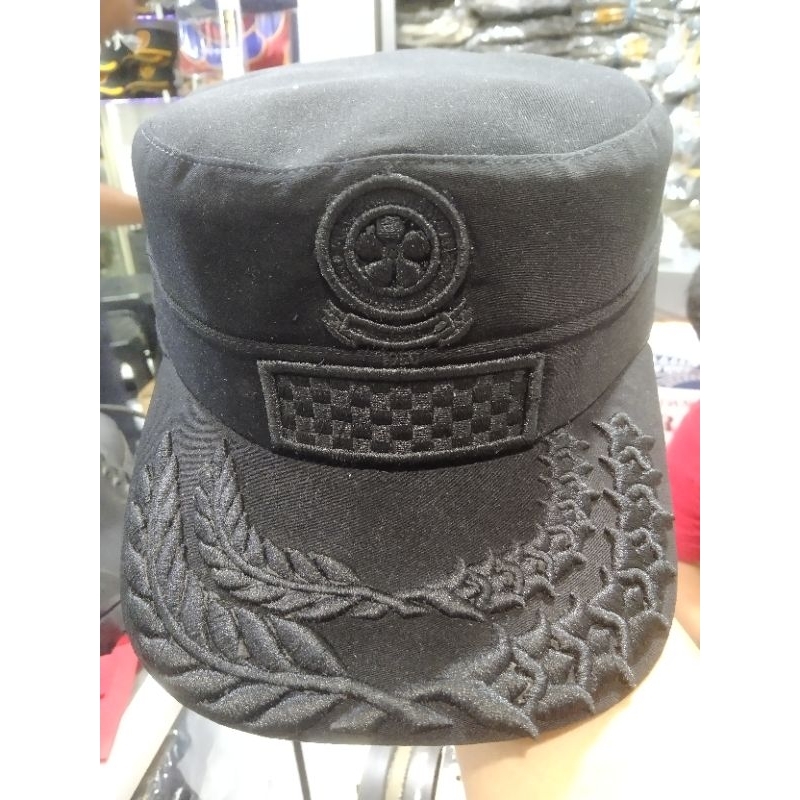 topi pria dan wanita Jakarta, topi hitam komando pol PP