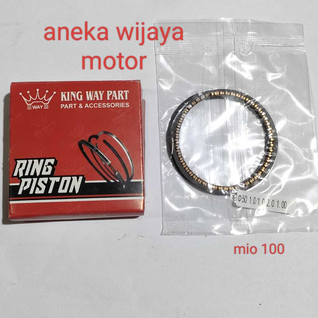 ring piston seher mio sporty karbu mio lama os oversize 100