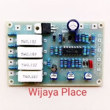 Kit power supplay RTVC 30A Pcb fiber fr4 full update komponen