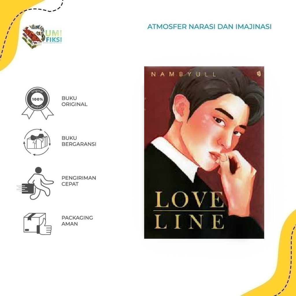 [ Promo Tebus Murah ] Buku Novel -  Love Line By NAMBYULL - Bumi Fiksi