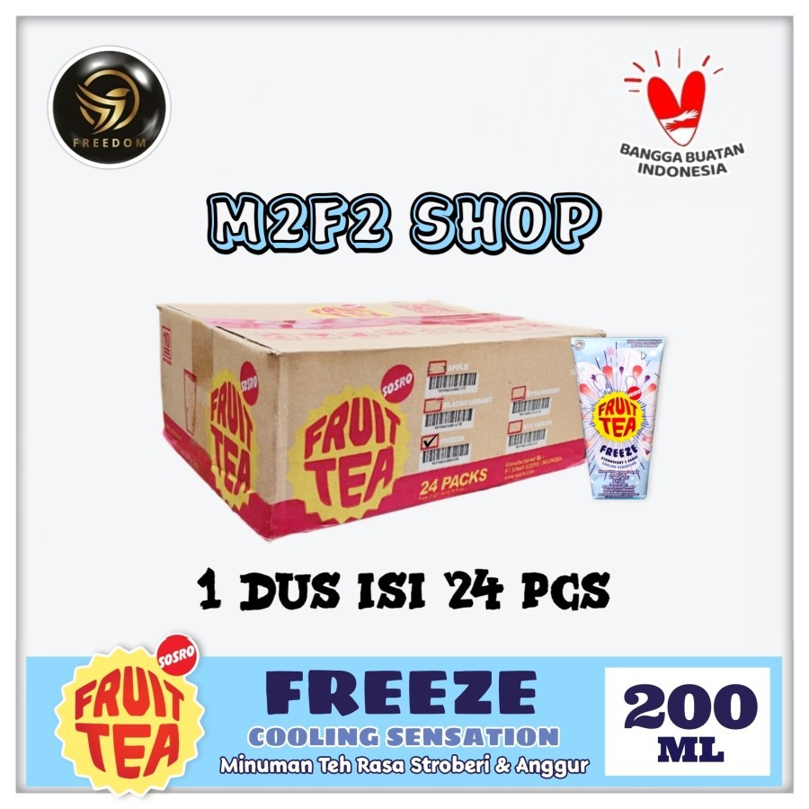 

Fruit Tea Genggam Freeze Cooling Sensation | Stroberi & Anggur - 200 ml (Kemasan Karton)