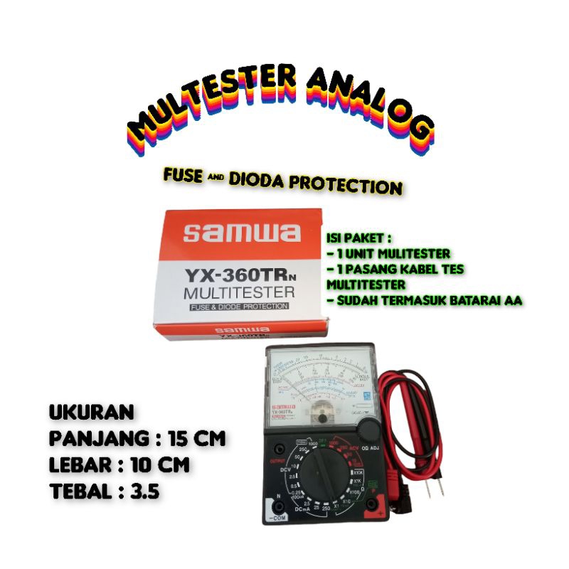 Avometer / Multitester / Multimeter ANALOG