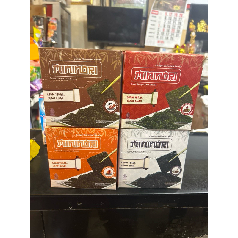 

MININORI Rumput Laut box 12pcsx4gram