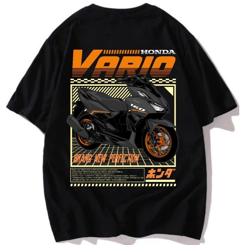 Kaos Baju Vario | Kaos Honda Vario 160 | Series Otomotif