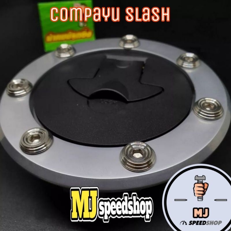 PROBOLT STAINLESS BAUT TUTUP TANGKI NINJA R NINJA SS NINJA RR MODEL COMPAYU SLASH ORIGINAL THAILAND