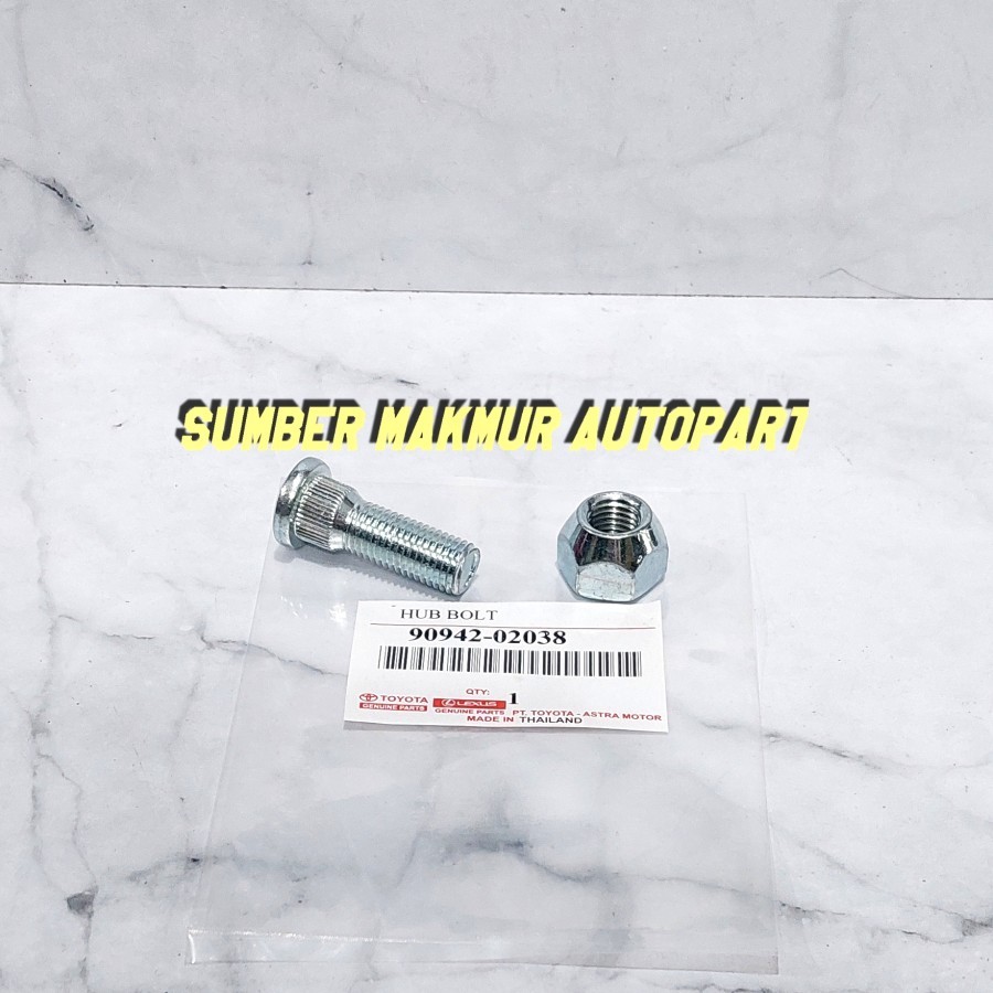 HUB BOLT BAUT RODA MUR AVANZA RUSH AGYA CALYA RUSH VELOZ