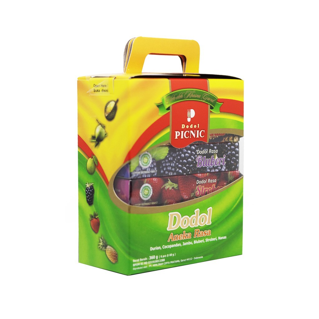 

Dodol Picnic Gift Mini Aneka Buah