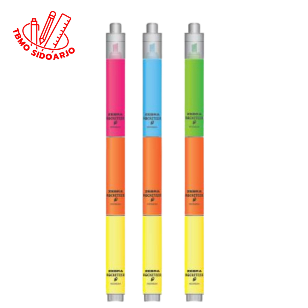 

TBMO Highlighter Zebra Rocketeer 3 in 1 - Pcs