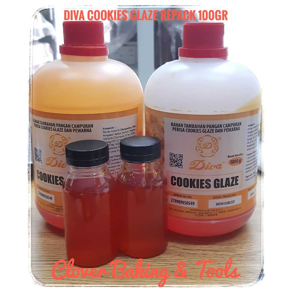 

DIVA COOKIES GLAZE / EGG GLOSS / OLESAN KUNING TELUR REPACK 100GR