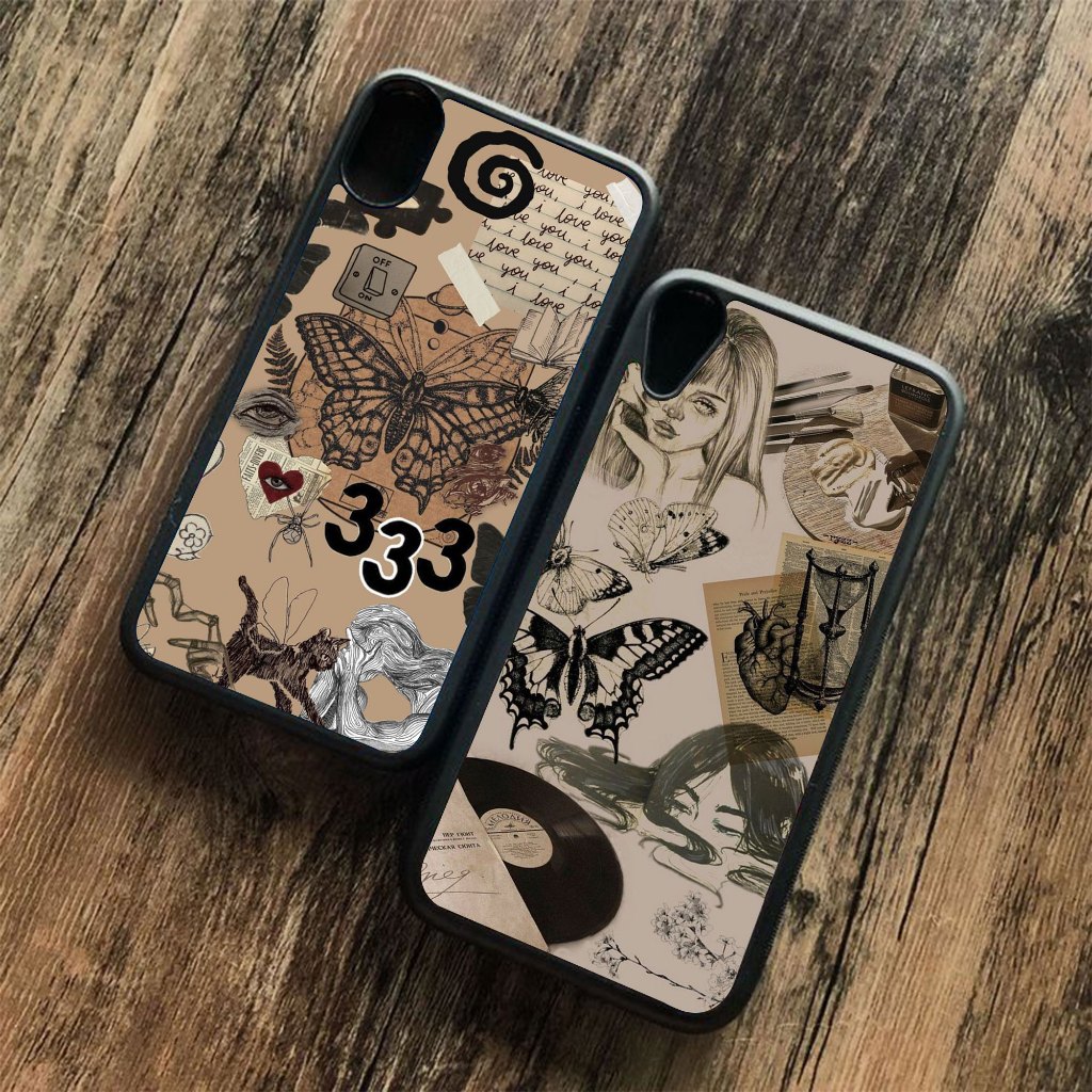 #129 Case Aesthetic Casing Aesthetic Hardcase Glossy Softcase Glossy For All Type Smartphone