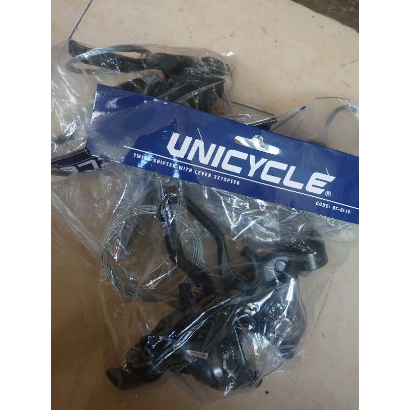 shifter sepeda 7 speed sepasang unicycle
