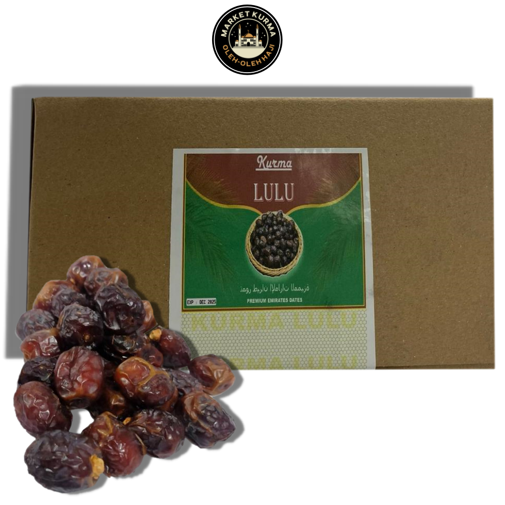 

Kurma Lulu Date Crown [1KG] Kurma Date Crown Lulu / Kurma lulu Premium Quality [KEMASAN DUS COKLAT]