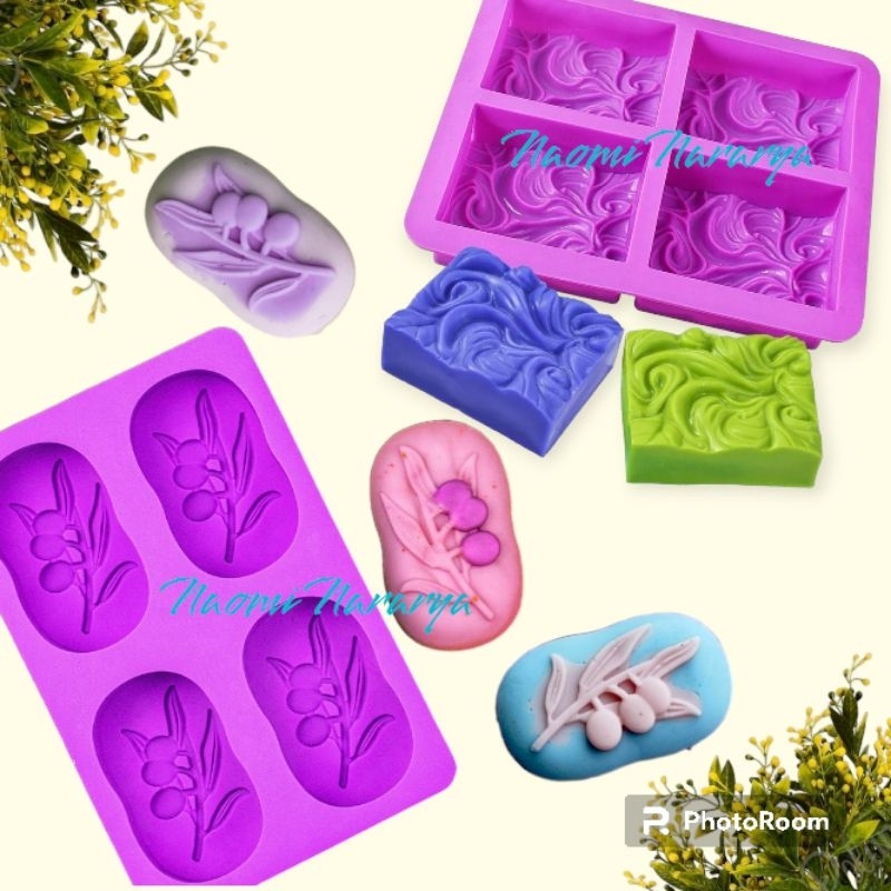 Cetakan silikon Sabun