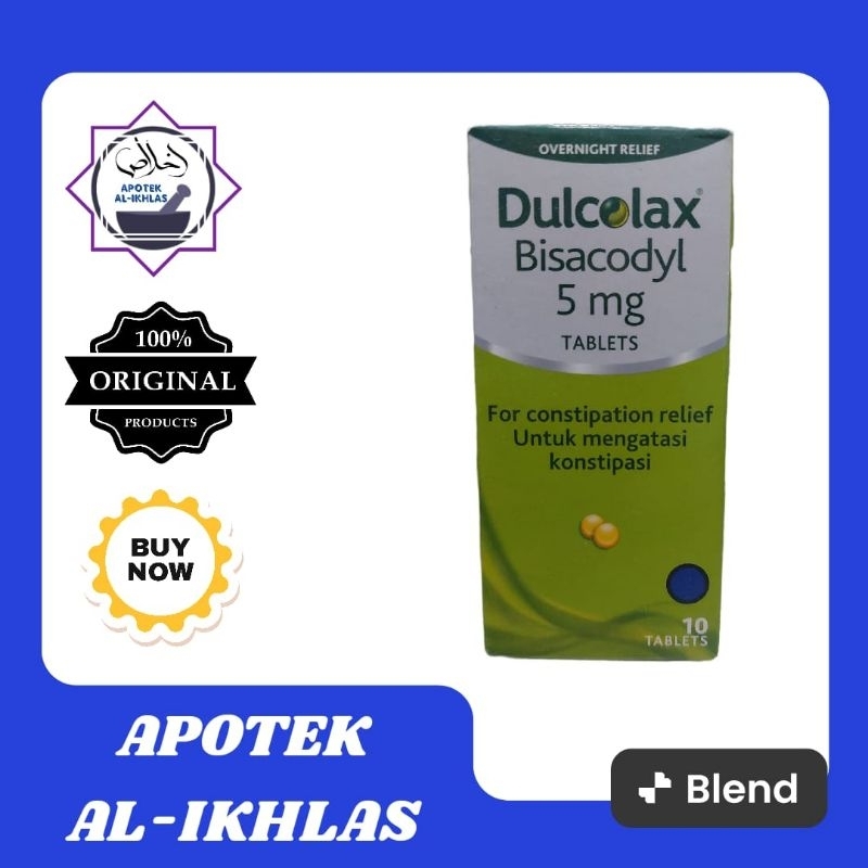 Dulcolax 5 mg Tablet 10's