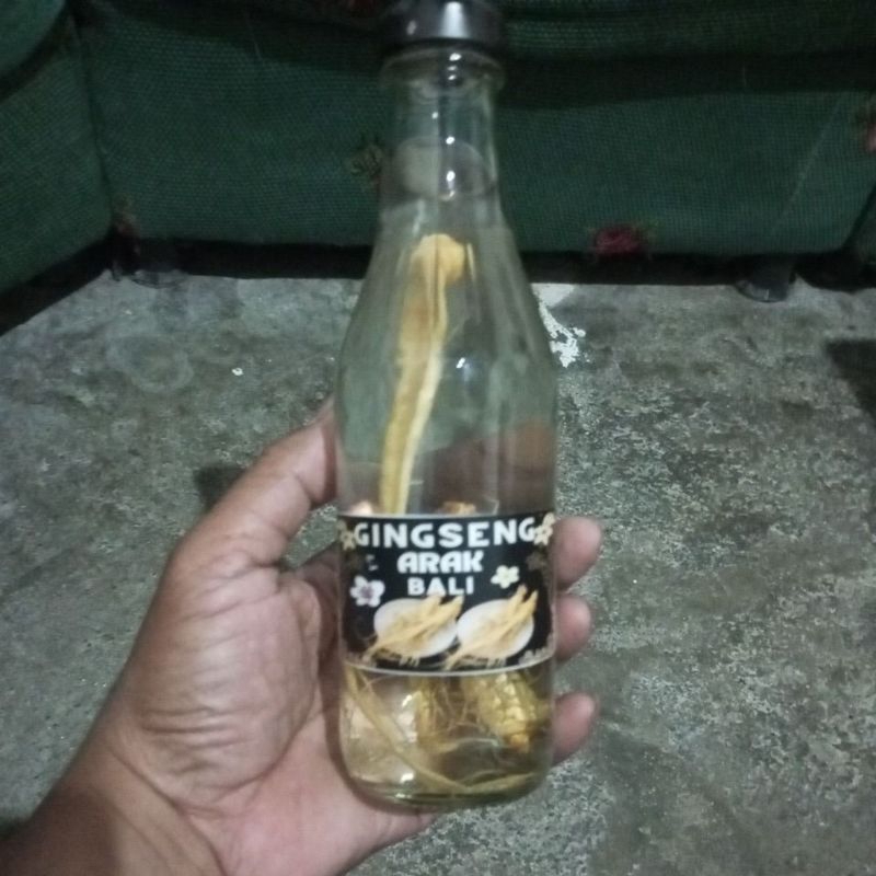 

Jamu Gingseng Ginseng Merah + 4RBALI + Botol Kaca 330 ML