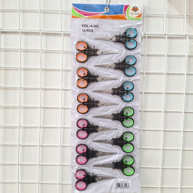 

KODE Y1U 1 Renteng Gunting Kertas Ukuran Kecil isi 12 Pcs