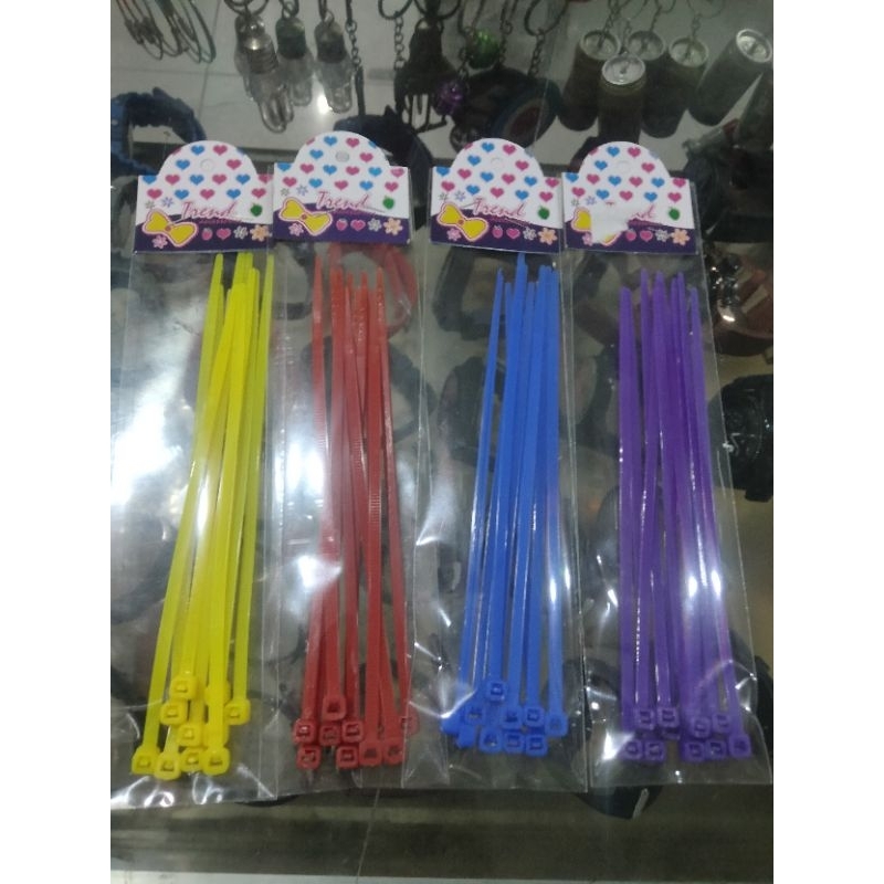 

kabel ties 3,6mmx15cm eceran 10 pcs