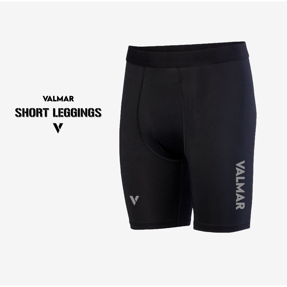 KODE P6G Legging pendek pria olahraga original valmar  compression short leggings man sport  celana 