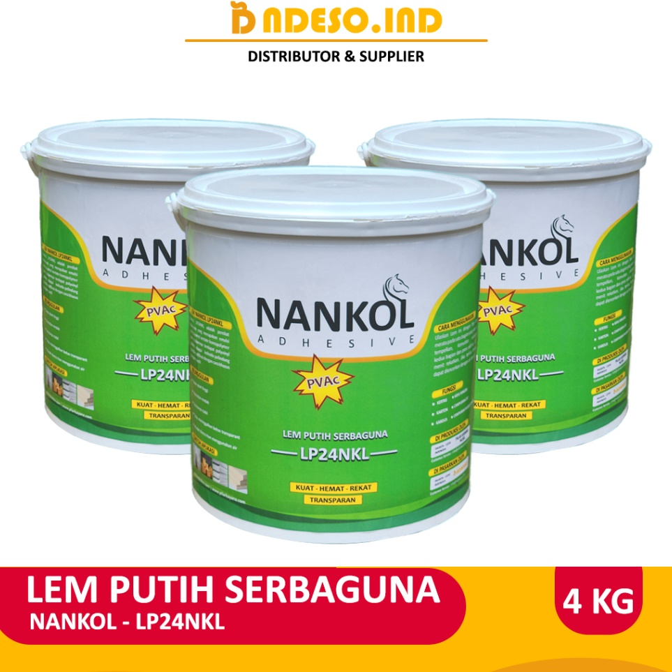 

Lem Putih Serbaa Nankol 4KG