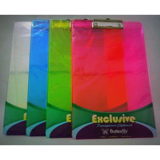 

CLIPBOARD MIKA BUTTERFLY CLIP BOARD MIKA PAPAN JALAN TDK BISA PILIH WARNA