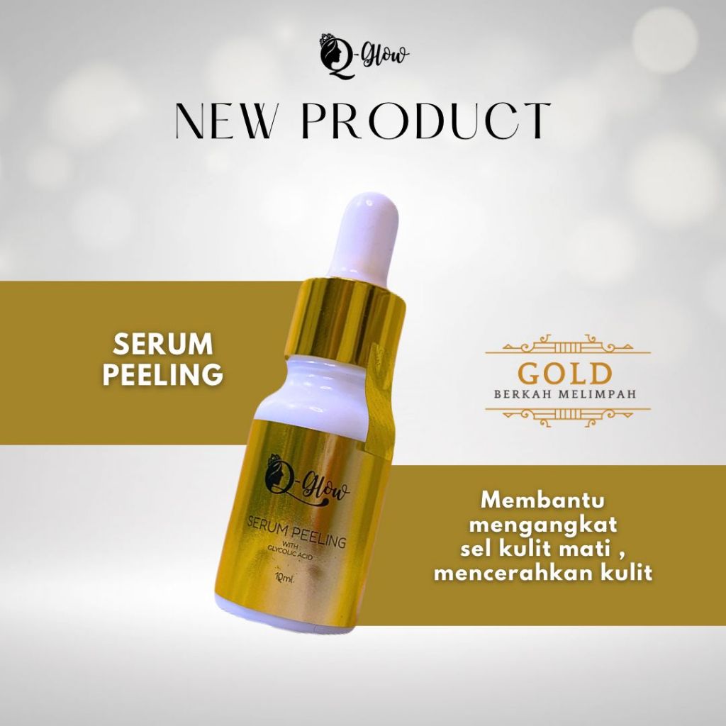 Q GLOW SERUM PEELING SKINCARE ORIGINAL