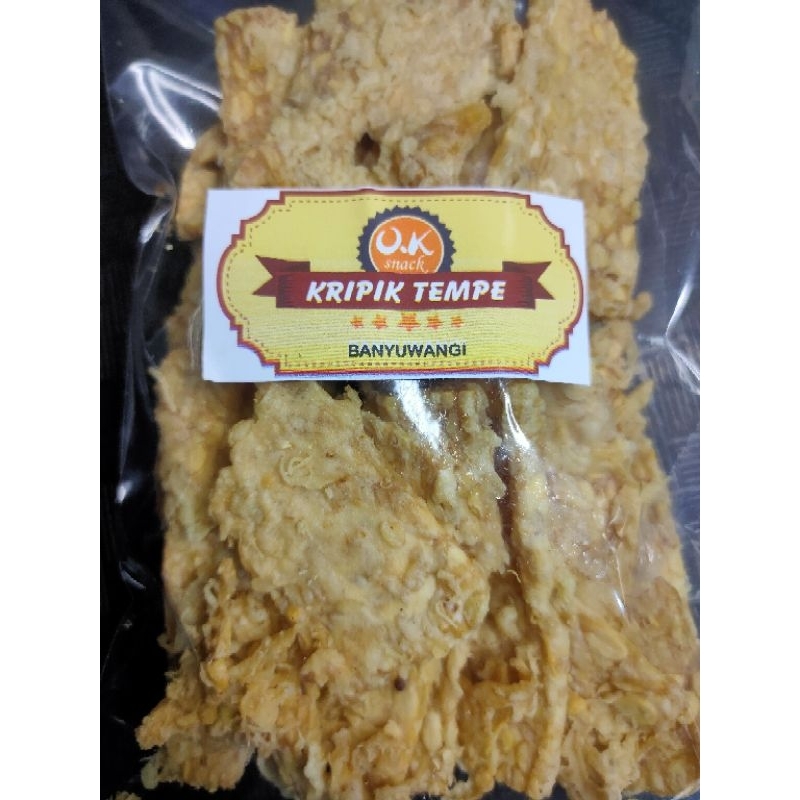 

KRIPIK TEMPE asli Banyuwangi renyah gurih