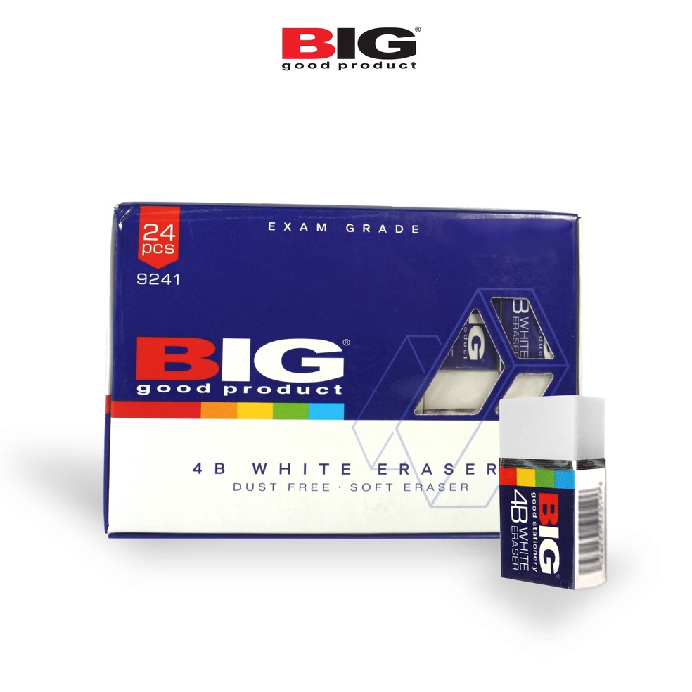 

KODE H56T 24 Pcs BIG Penghapus Eraser Pensil Putih Besar Dust Free ER9241