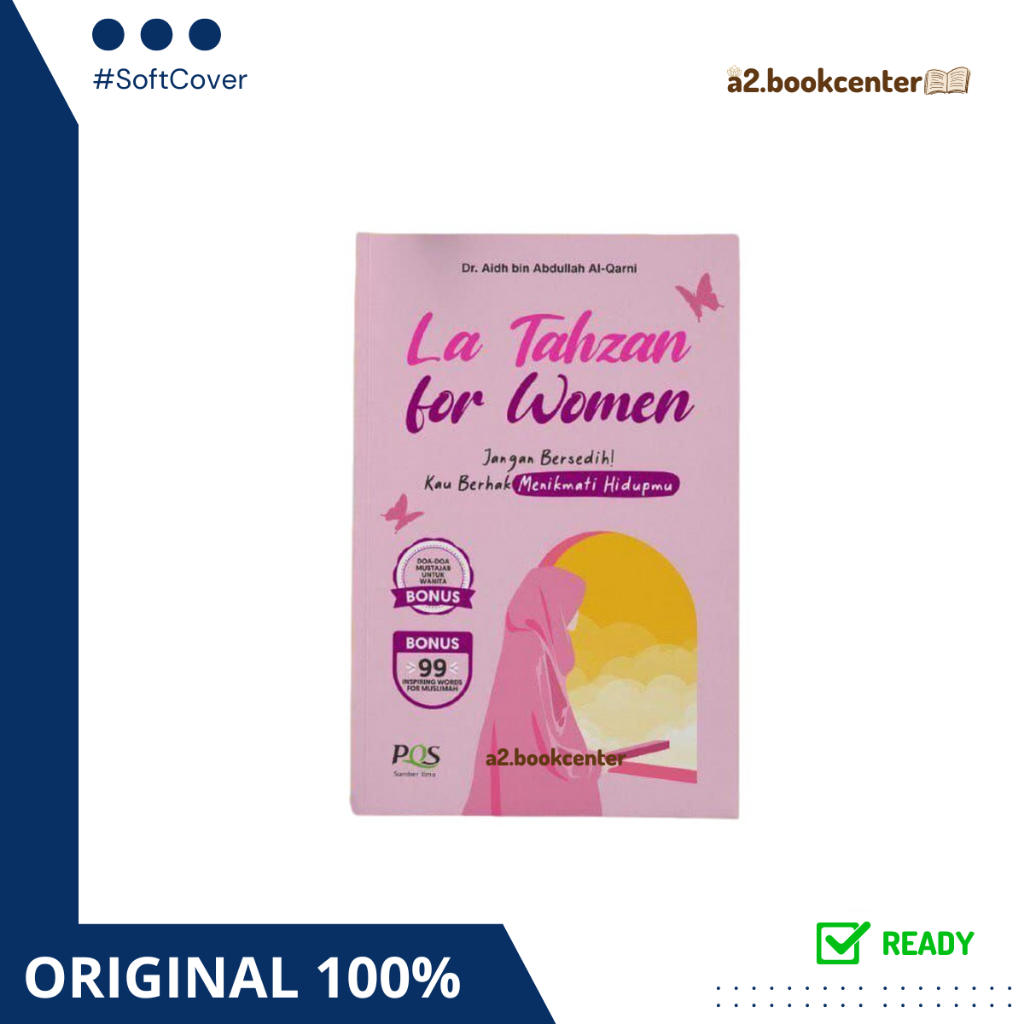 PQS -  Buku La Tahzan For Women Jangan Bersedih Pustaka Quran Sunnah