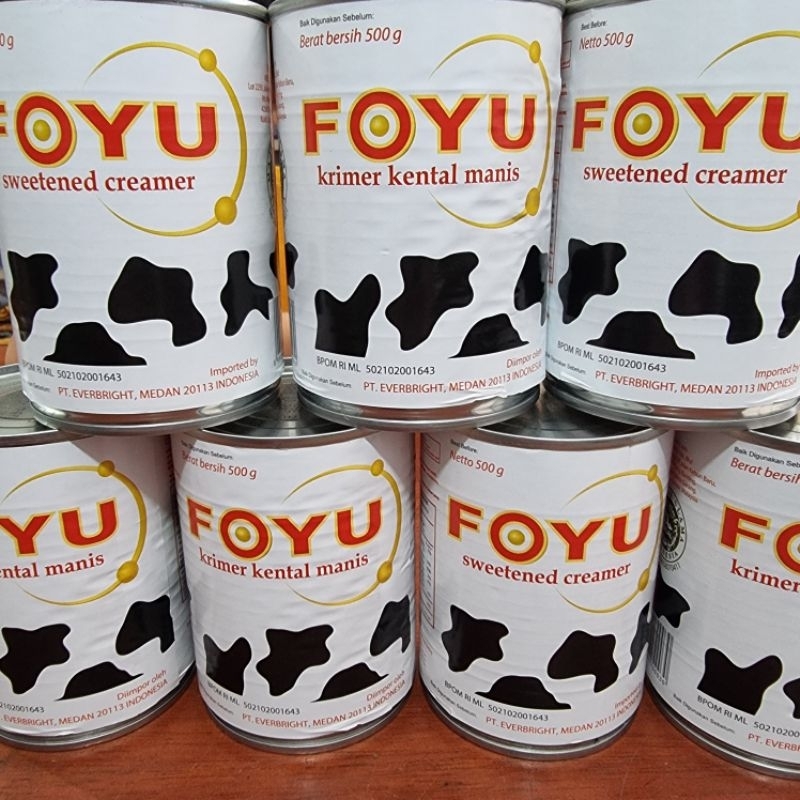 

Krimer kental manis / Susu kental manis Foyu