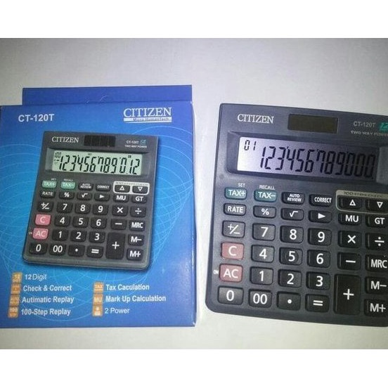 

Kalkulator Citizen CT 12 T 12 Digit Murah KALKULATOR 12T CITIZEN CALCULATOR KINCIZEN