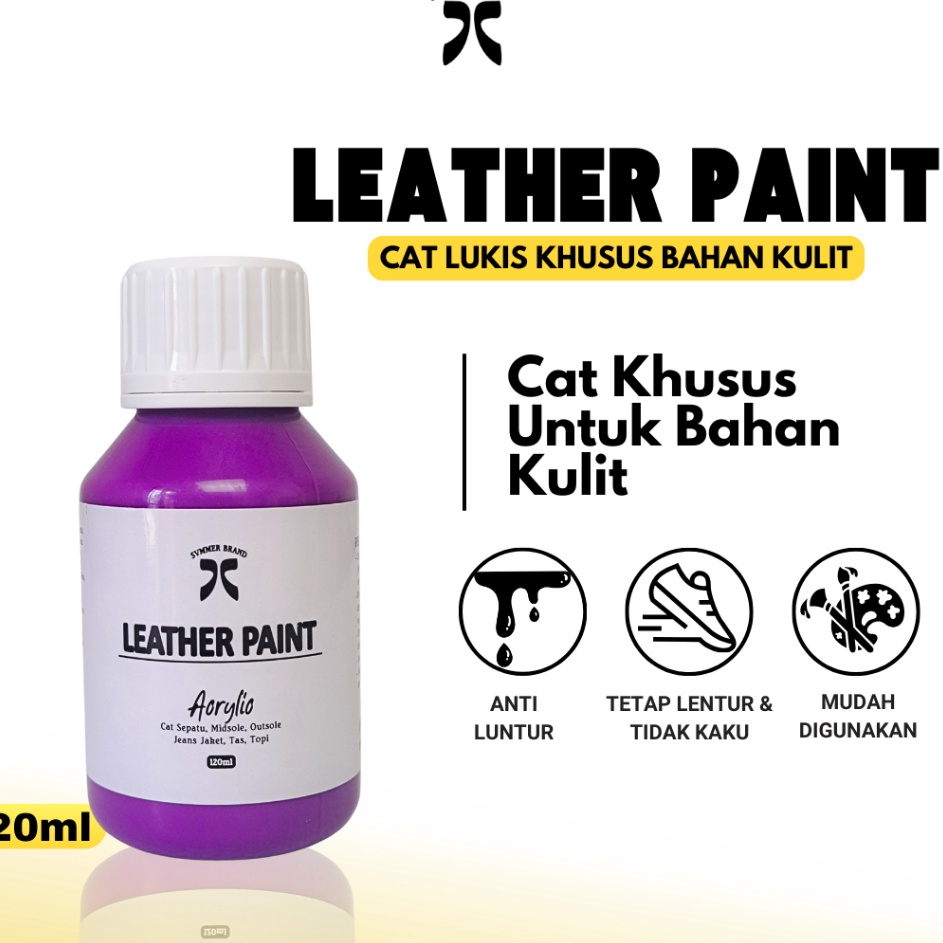 

SVMMER SHOES CARE Cat Sepatu Tas Leather Paint Cat Lukis Kanvas Cat Acrylic Cat Kulit Asli Sintetis