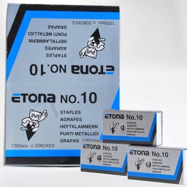 

LWS 1 Pack 2 Box Kecil Isi Staples Etona no 1