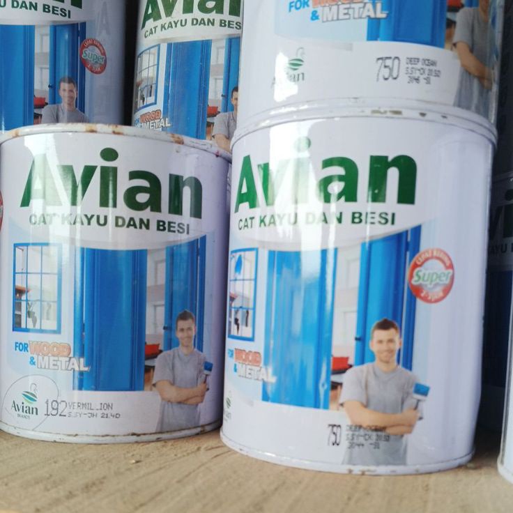 

CAT MINYAK AVIAN 1KG CAT MINYAK MURAH 85 GRAM CAT KAYU CAT BESI MURAH CAT KAYU CAT BESI MURAH