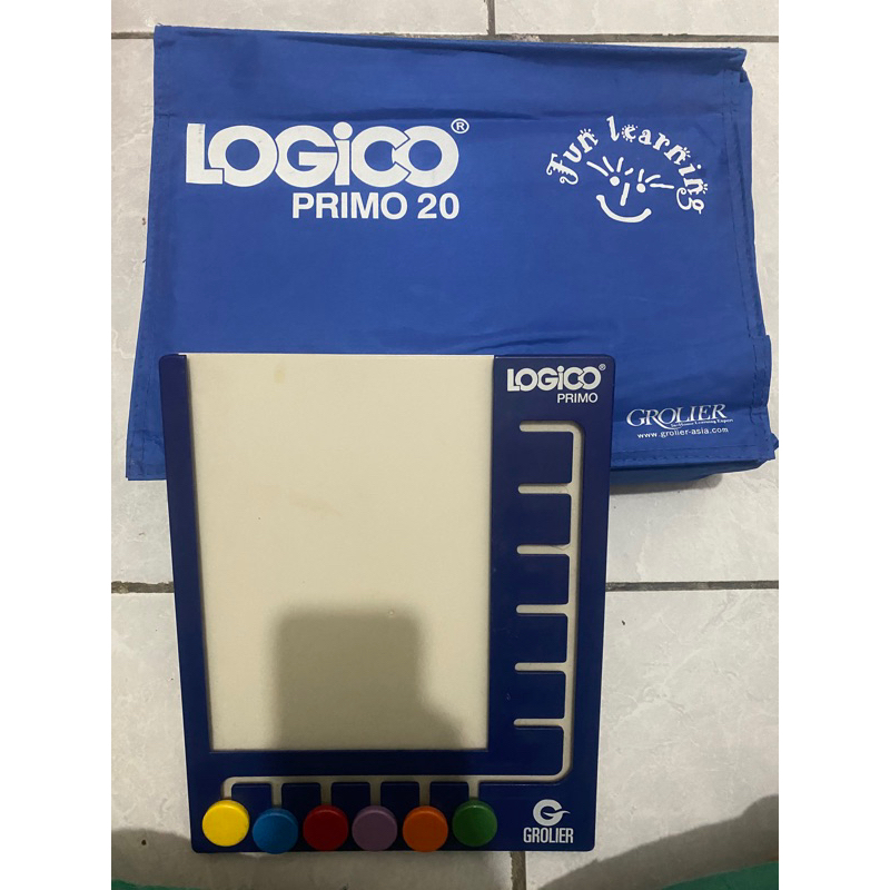 Logico Primo Piccolo Maximo Grolier Second Fun Thinkers Board Game Buku Mainan Edukasi Anak