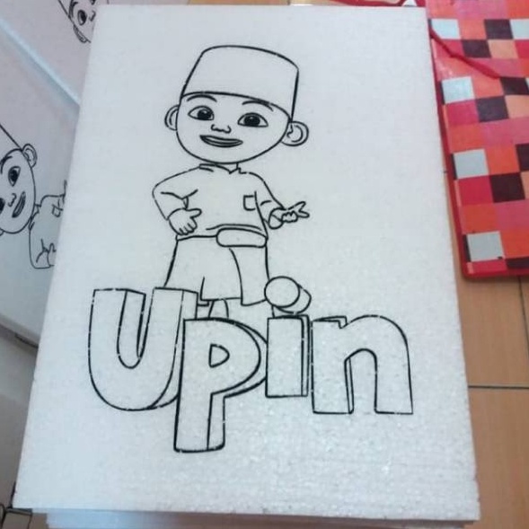 

Inovatif Styrofoam gabus media mewarnai Styrofoam 1 paket isi 2 pcs