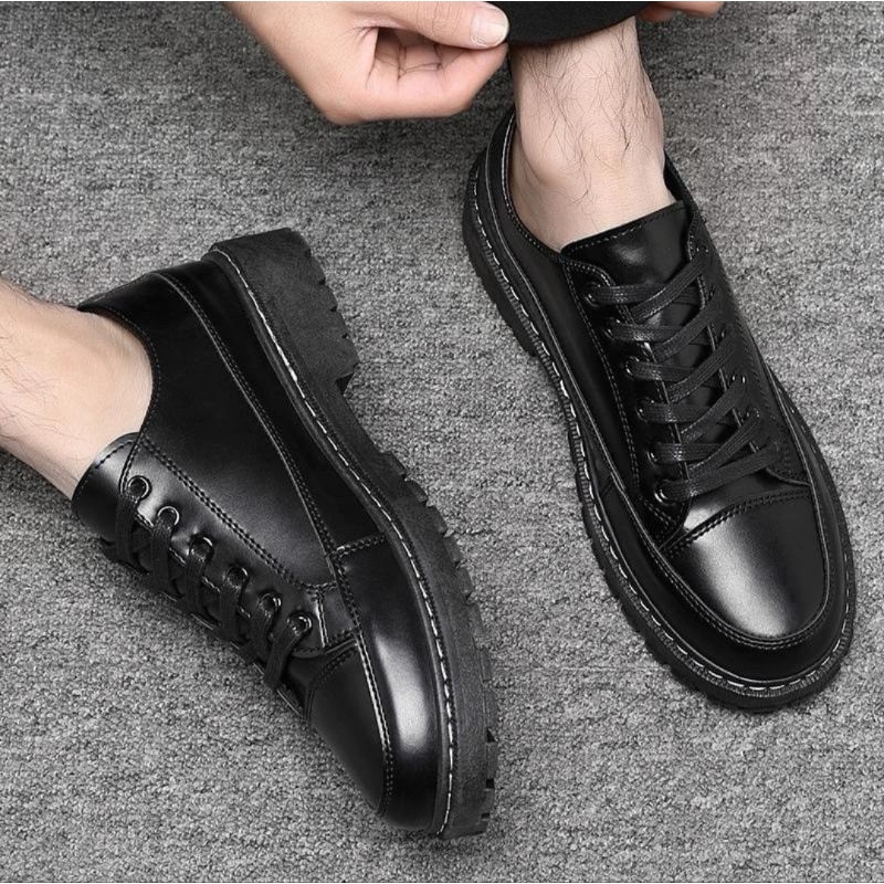 PROMO SEPATU PANTOFEL OXFORD FORMAL PRIA DOCMART CASUAL TERKECE