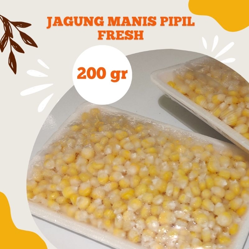 

Jagung Manis Pipil Fresh 200 Gram (BELI 3 LEBIH MURAH)