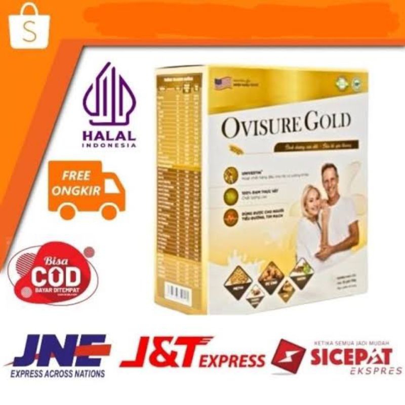 

Ovisure Gold Susu Diabetes Kencing Manis dan Saraf Kejepit 100% aman dan asli BPOM