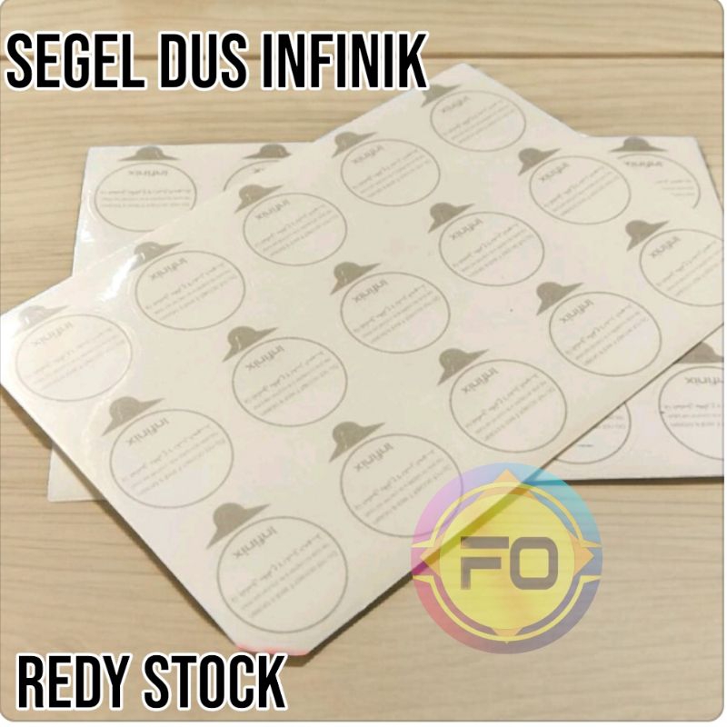 

STIKER SEGEL INFINIK ISI 30 PCS | SEGEL DUS HP INFINIK - SIAP KIRIM